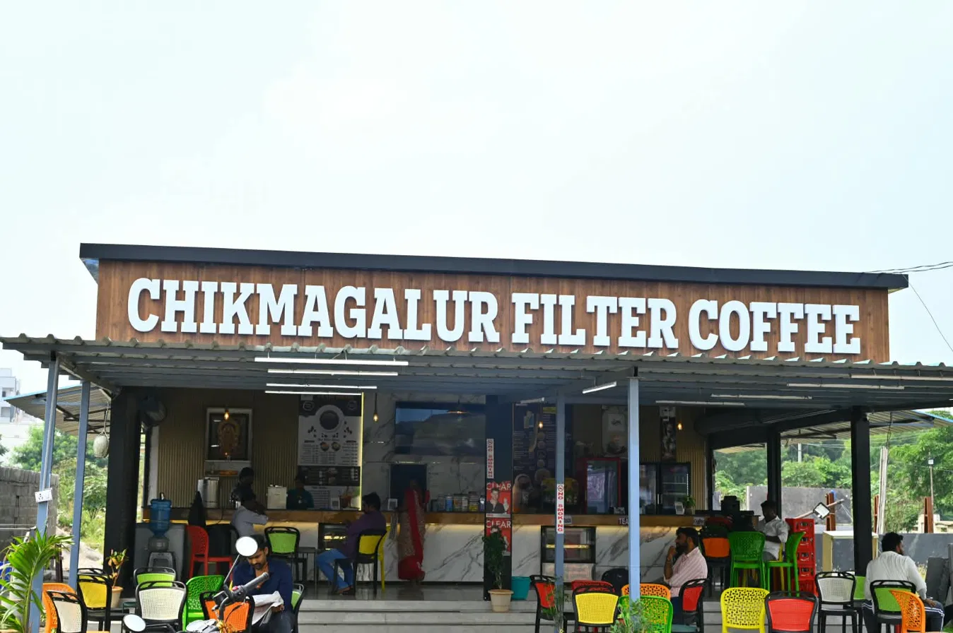 Chikmagalur Filter Coffee signage